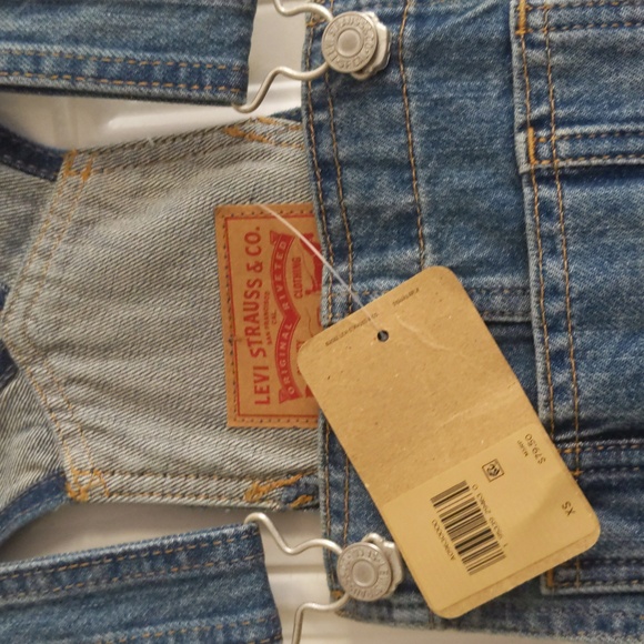 NWT Levi's Overalls Medium Wash Denim - XS - Picture 3 of 6